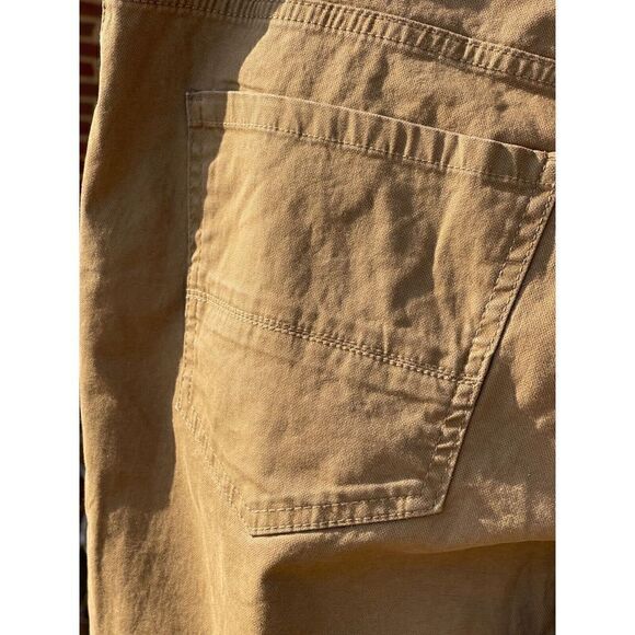 Weatherproof Cargo Pant Men's Size 32x32 Brown Cotton Solid Straight Legs Pocket - Picture 9 of 9